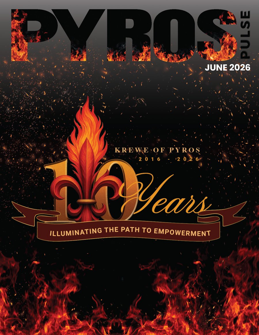 Cover of the June 2026 issue of Pyros Pulse magazine